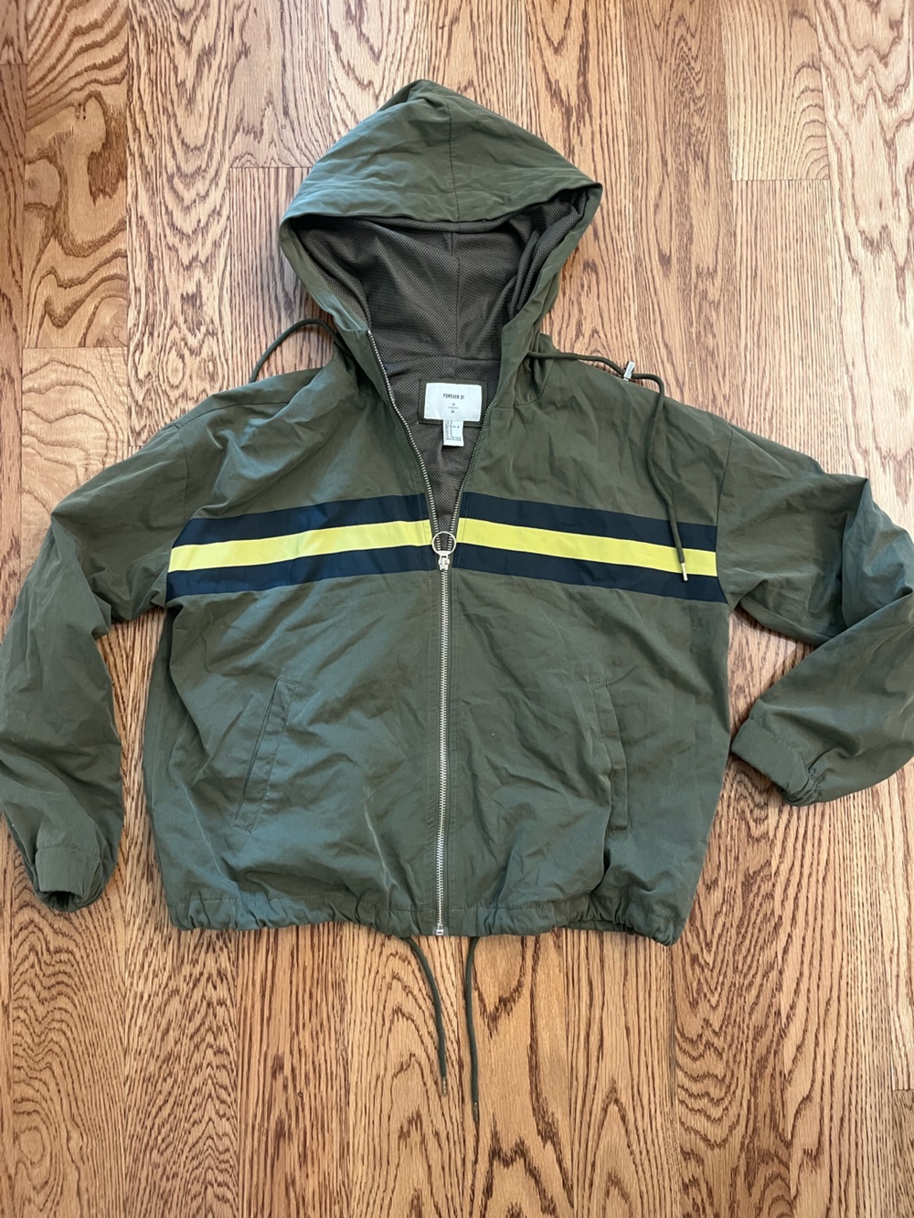 Casual Athletic Windbreaker Size Small
